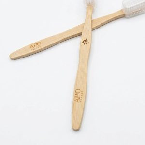 Brosse à dents medium adulte- bambou