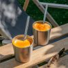 Set de  2 tasses double paroi Ginkgo+Cerisier 180ml – Image 5