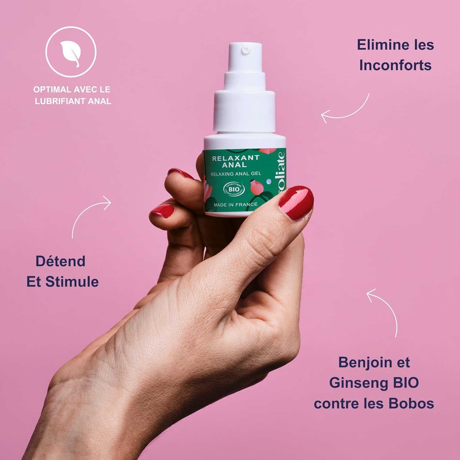 Relaxant anal Performances optimales bio 30ml – Image 7