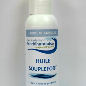 La déferlante morbihannaise, huile de massage souplefort