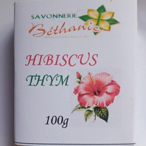 SAVON HIBISCUS ET THYM