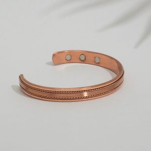 Bracelet de santé en cuivre avec 6 aimants