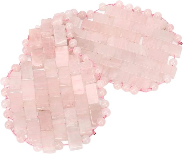 Patchs de quartz rose pour les cernes (pack de 2 unités)