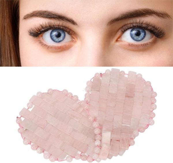 Patchs de quartz rose pour les cernes (pack de 2 unités) – Image 3