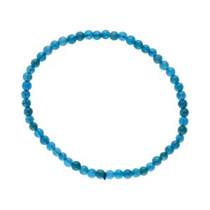 Bracelet en  Apatite Bleue