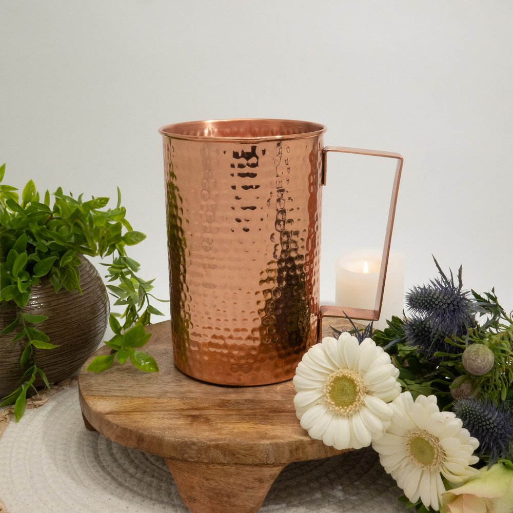 Vase en cuivre pur 2 litres – 450 g – Image 2
