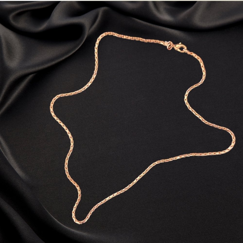Collier à maillons en cuivre pur – Image 3