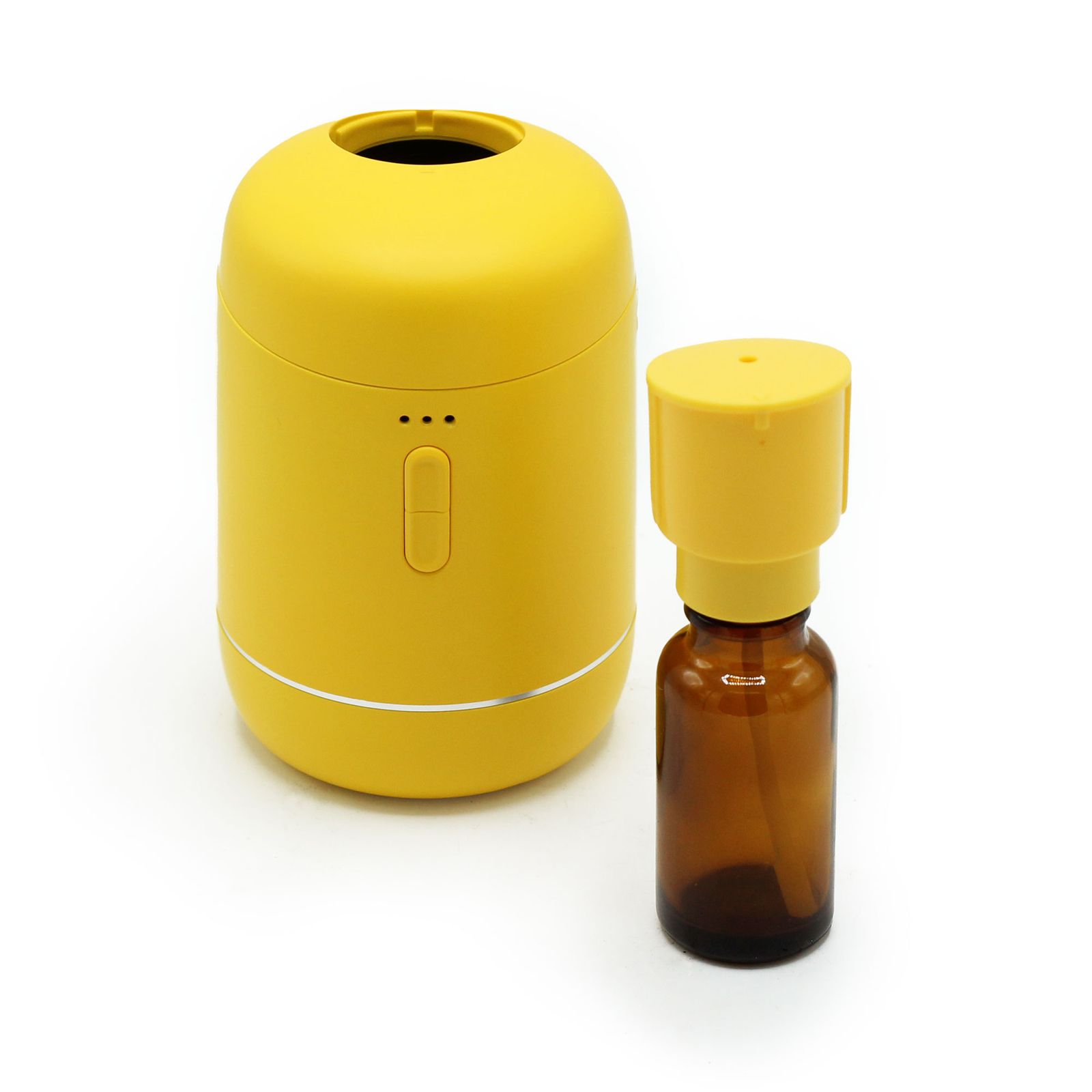 Diffuseur par Nébuliseur d'Huiles Essentielles Jaune Solaire (Rechargeable USB-C) – Image 4