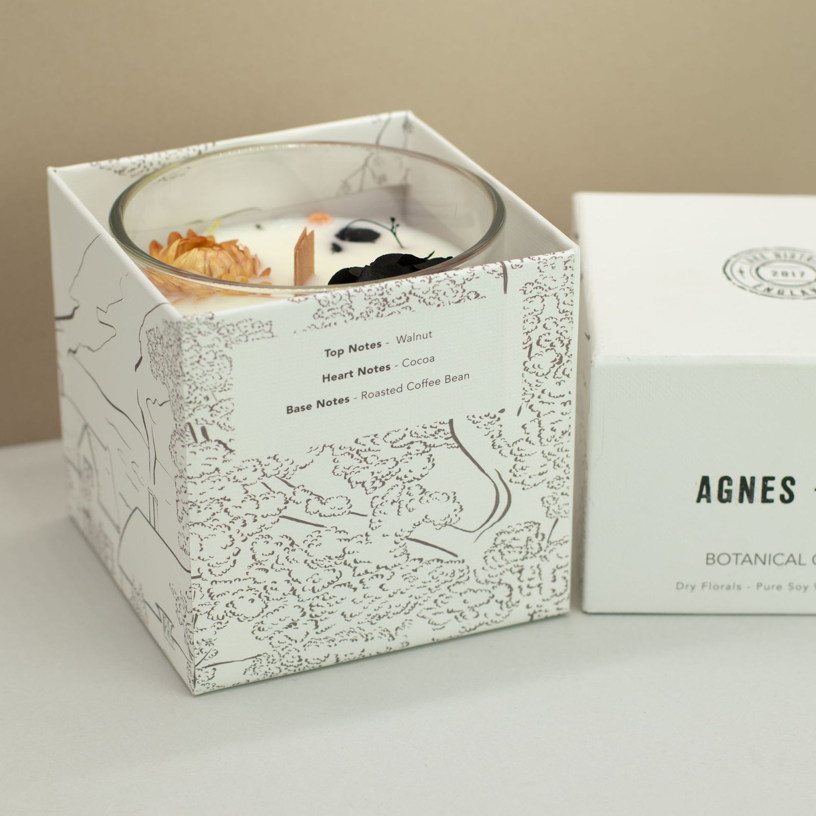 Bougie Végétale en Cire de Soja Agnes + Cat — Lakeland Mocha – Image 2