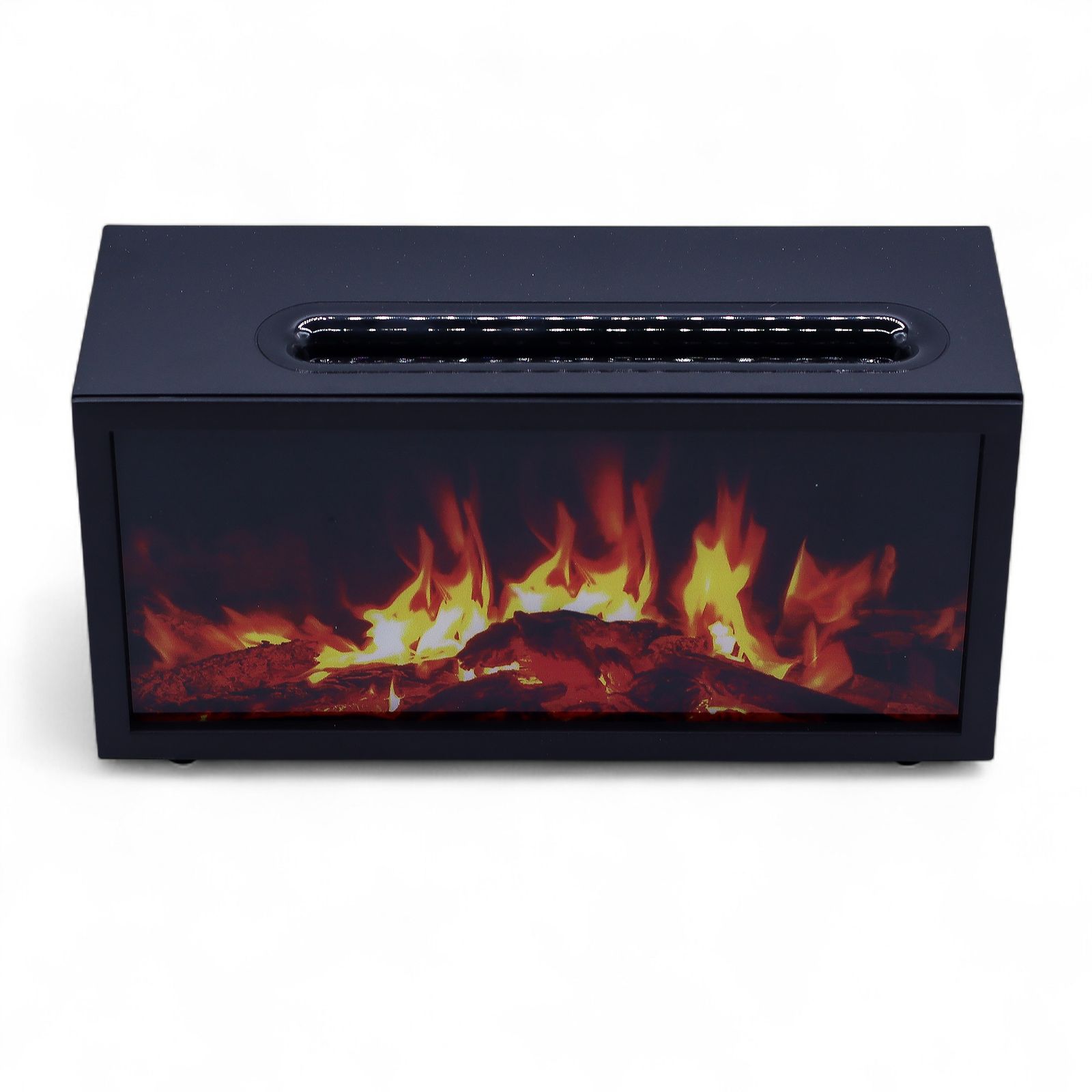 Diffuseur d'Arômes Effet Flamme & Chant d'Oiseaux — Noir, USB, Changement de Couleurs – Image 10