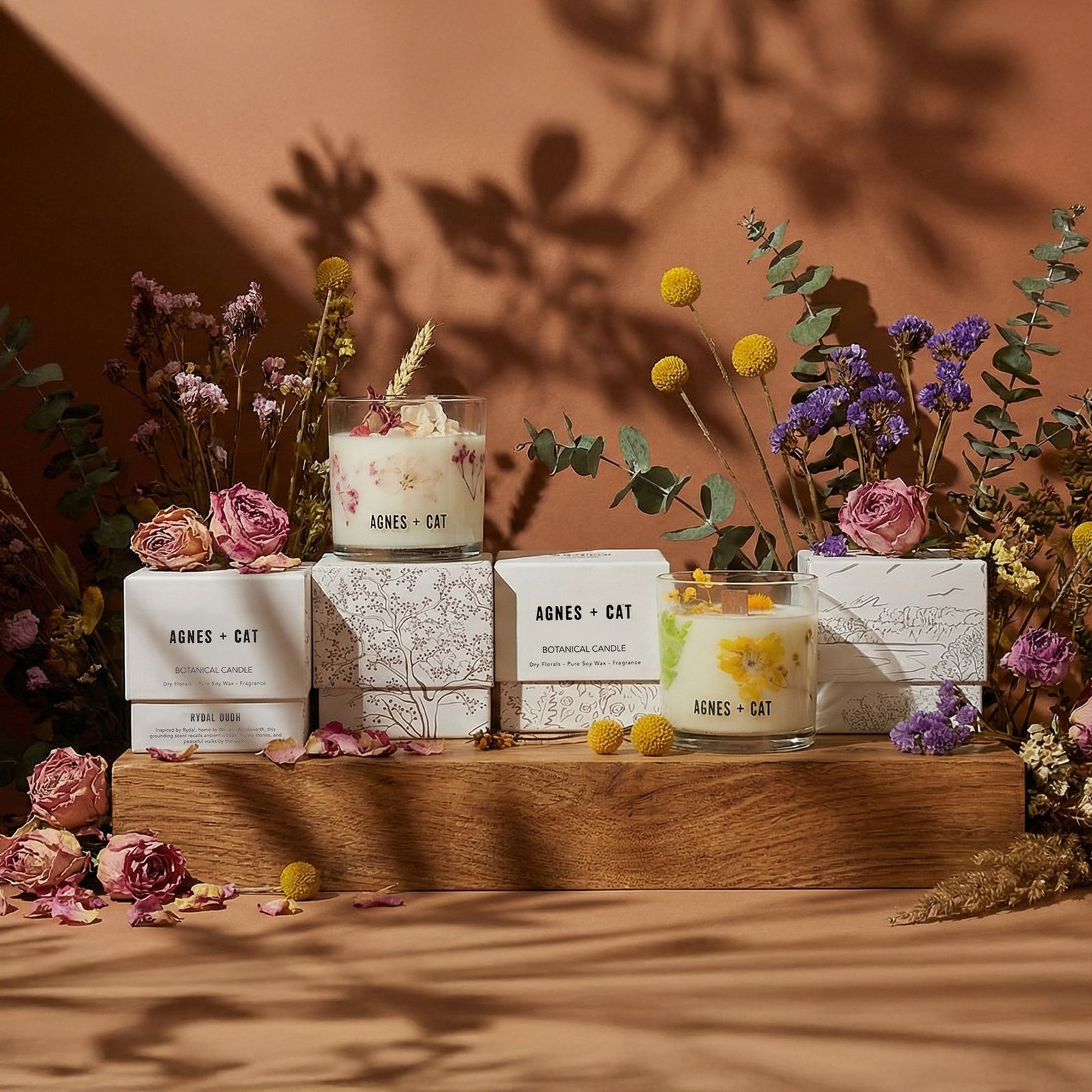 Bougie Végétale en Cire de Soja Agnes + Cat — Rydal Oudh – Image 10