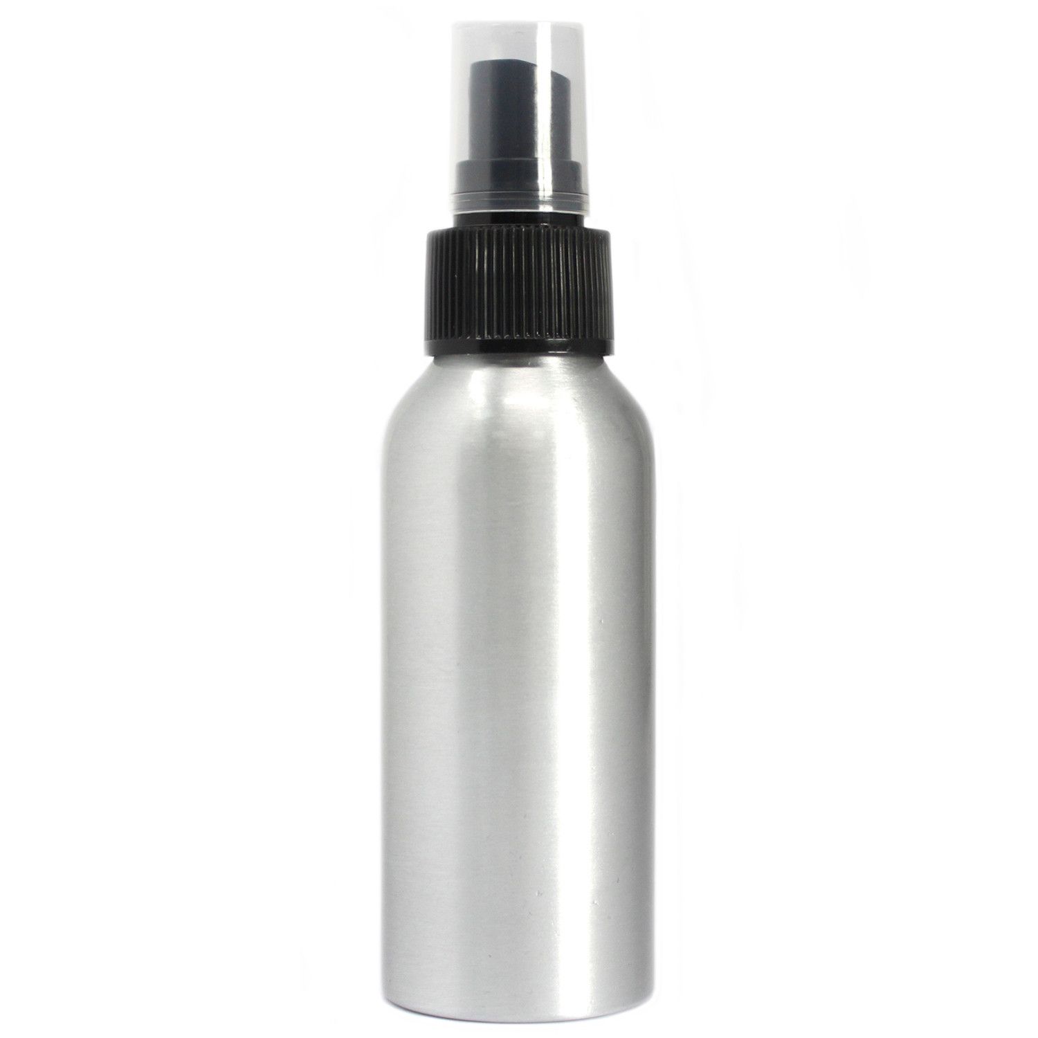 Flacon en Aluminium 100 ml avec Spray Noir — Zéro Déchet & Réutilisable