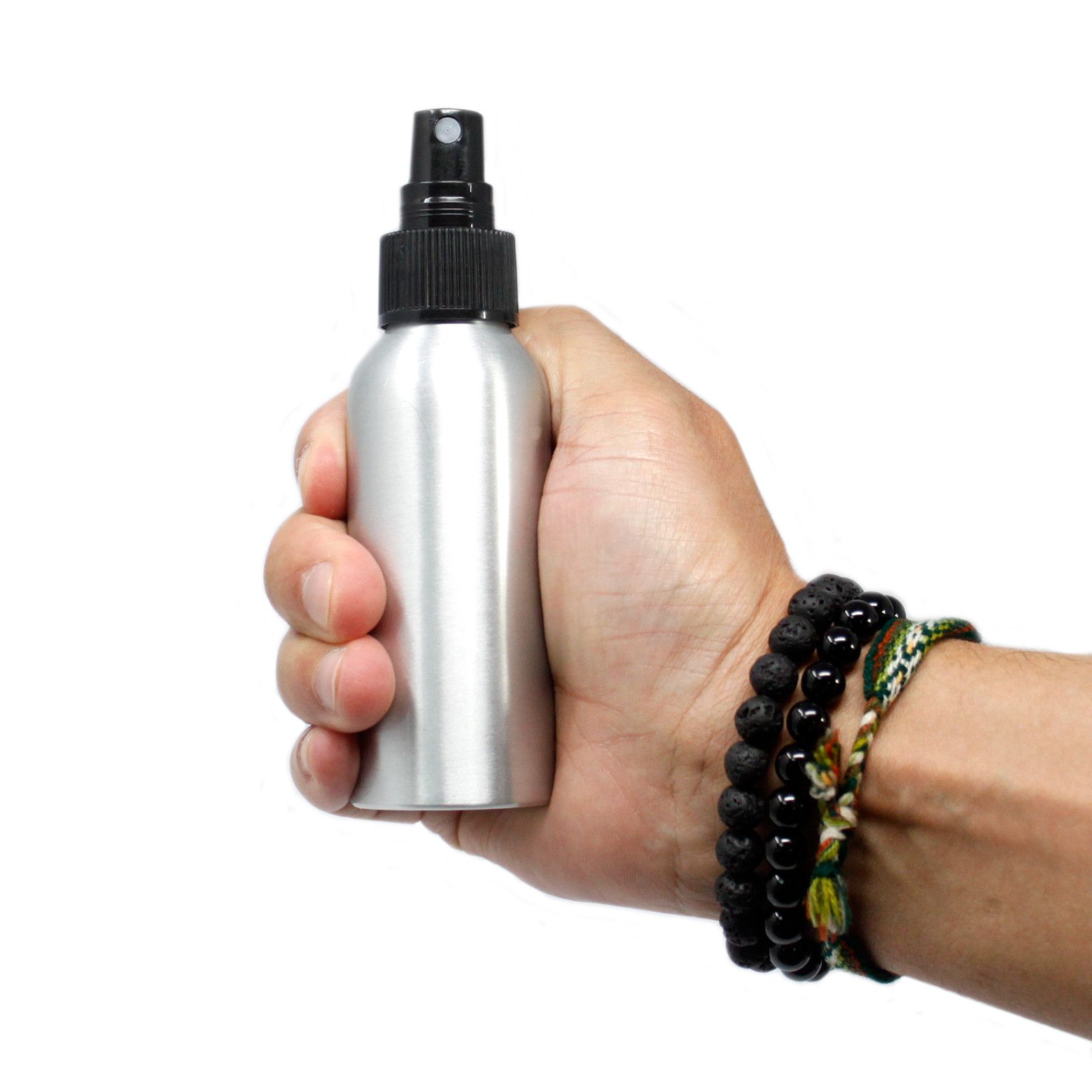 Flacon en Aluminium 100 ml avec Spray Noir — Zéro Déchet & Réutilisable – Image 4