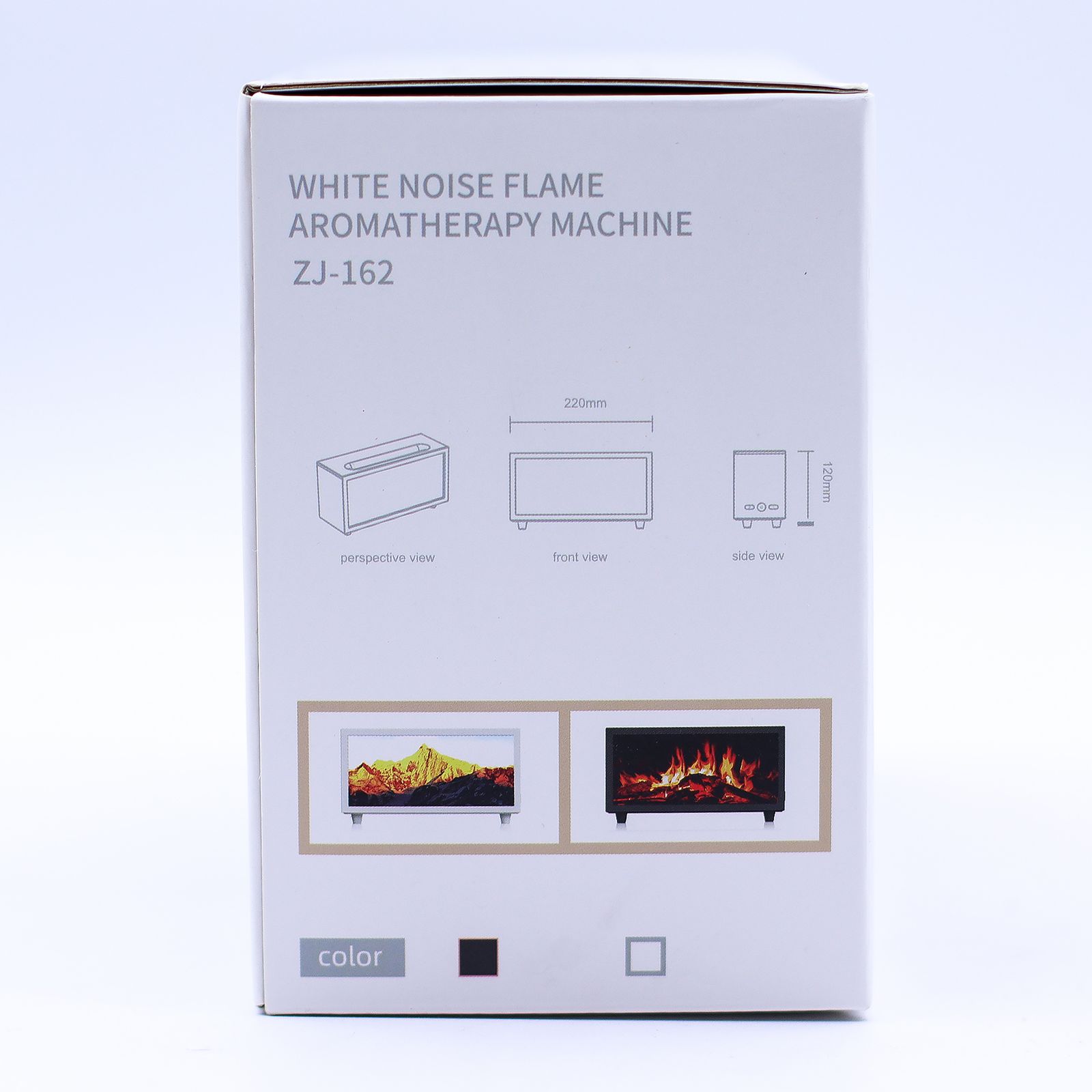 Diffuseur d'Arômes Effet Flamme & Chant d'Oiseaux — Noir, USB, Changement de Couleurs – Image 8