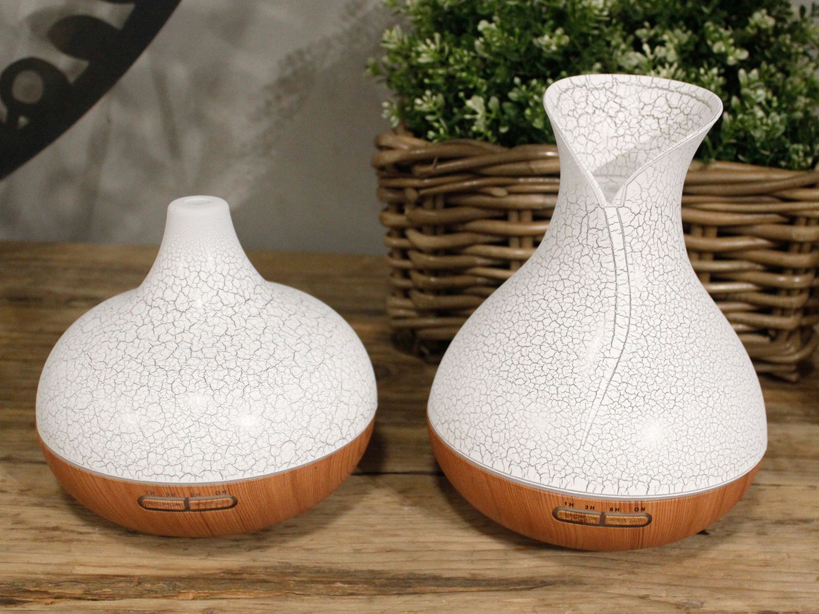 Diffuseur d'Huiles Essentielles Ultrasonique "Aarhus" (USB, LED & Minuterie) – Image 3