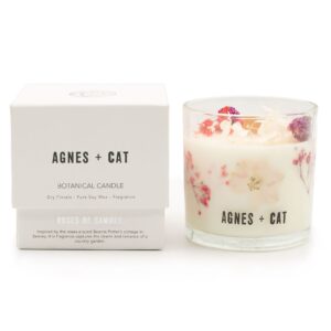 Bougie Végétale en Cire de Soja Agnes + Cat — Sawrey Roses