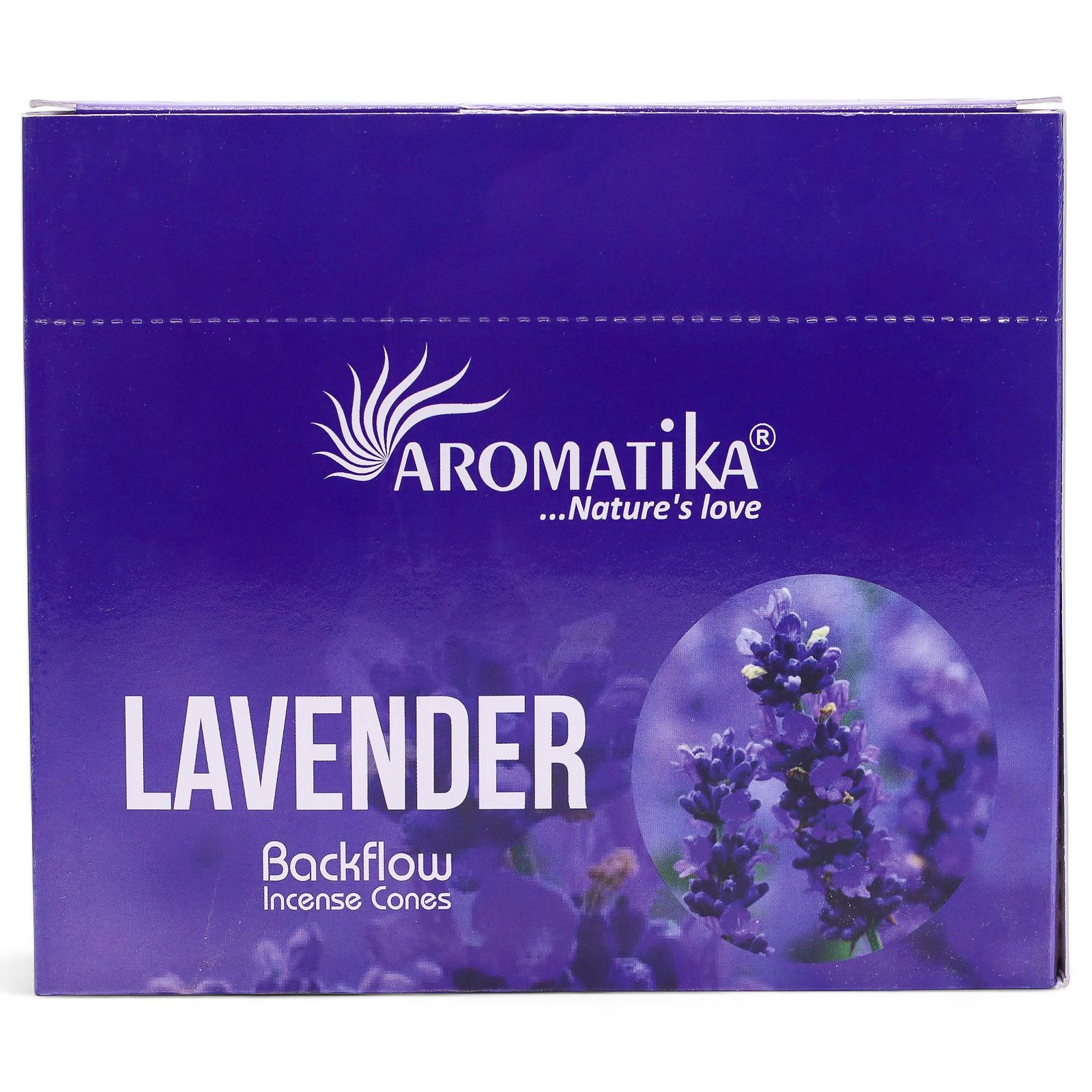 Cône d'Encens à Reflux Masala — Lavande (Paquet de 10) – Image 4